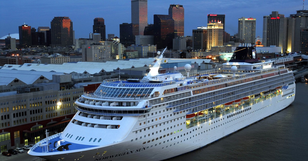 Cruise ships sail back into New Orleans
