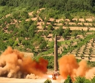 North Korea Releases Video of ICBM Test