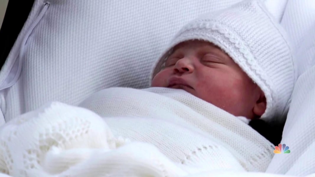Royal baby name revealed: Louis Arthur Charles - NBC News