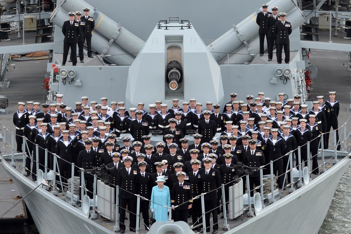 royal navy ship visits