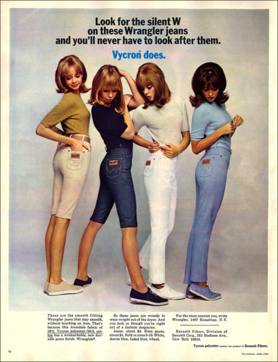 saddleback jeans 1970s