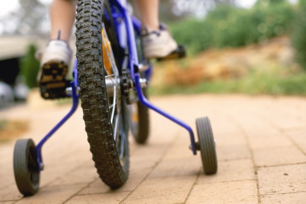 Use Stabilisers On Your Kids Bike 