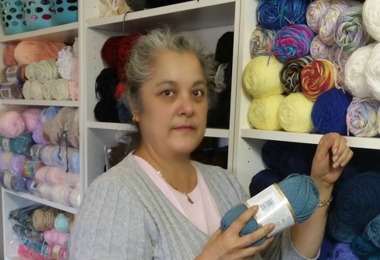 Image result for latinas knitting