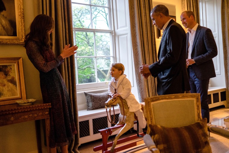 Prince George Meets Obama Instagram Kensington Palace