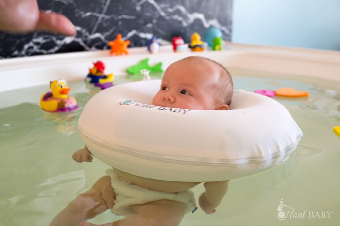 Baby spa lets infants relax with floating, massage