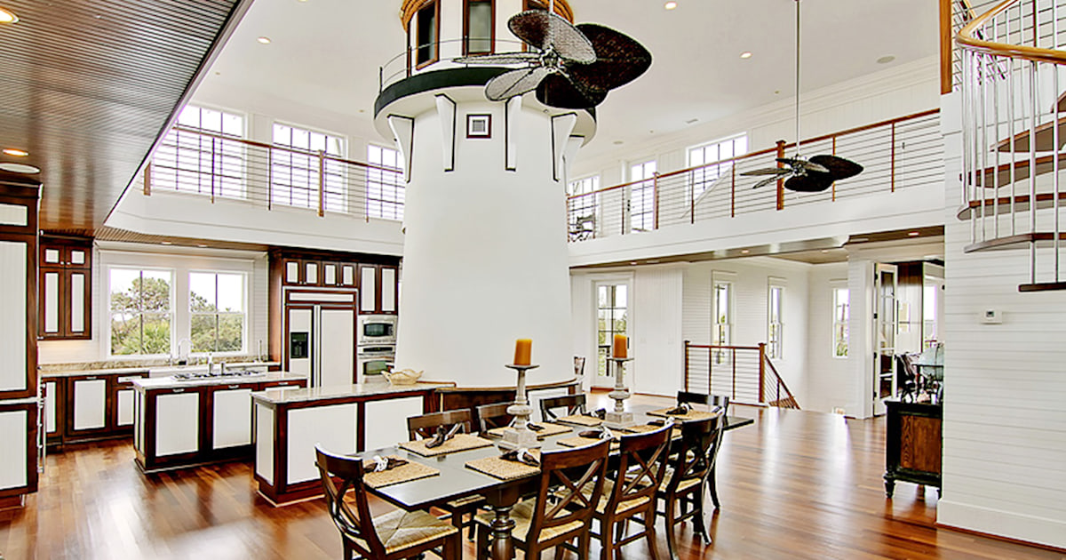 This home has a lighthouse inside of it — take a tour
