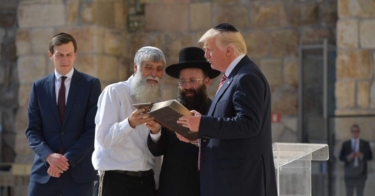 Trump says only 'disloyal' Jews vote for Democrats. Here's what he really  means.