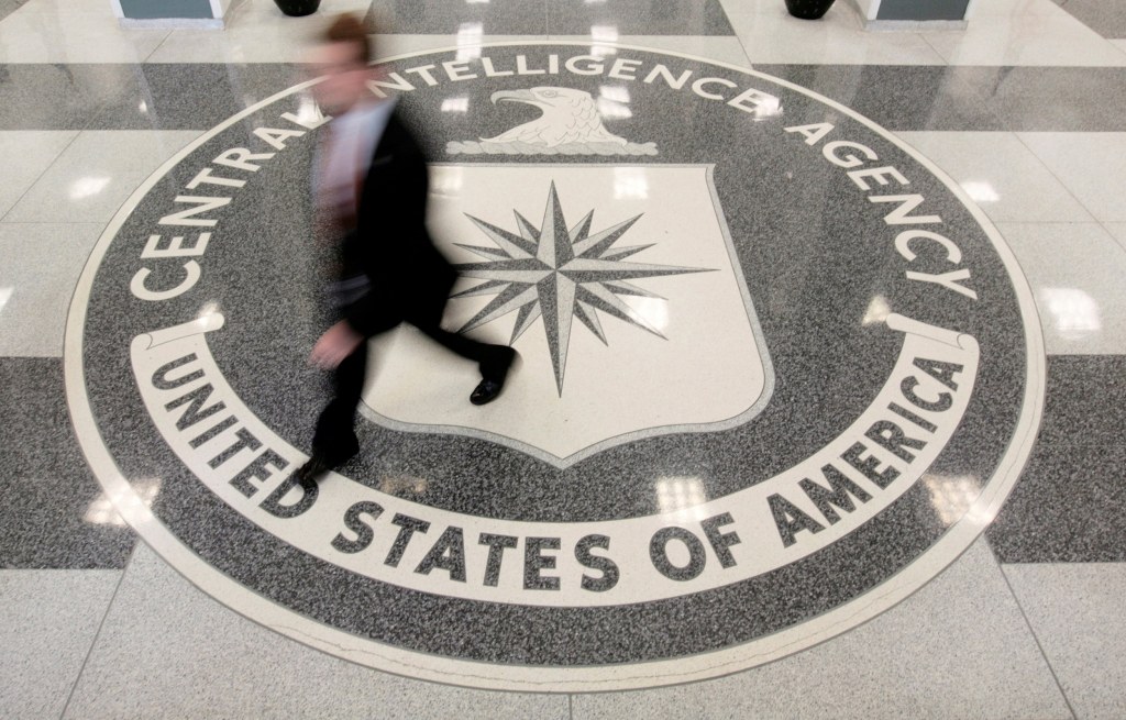 Image: The lobby of the CIA Headquarters Building in Langley, Virginia, on August 14, 2008.