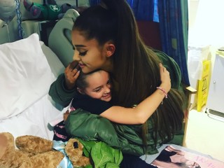 Ariana Grande Visits Injured Fans in Manchester Ahead of Charity Concert