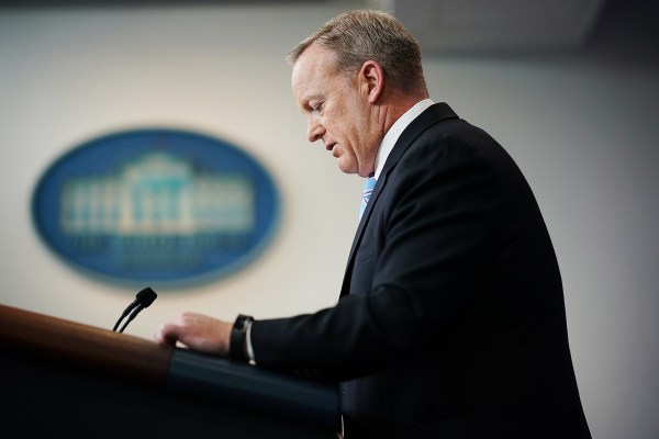 Image: White House Press Secretary Sean Spicer