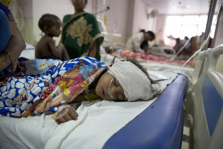 Hospital in India city of Gorakhpur blames 217 child 