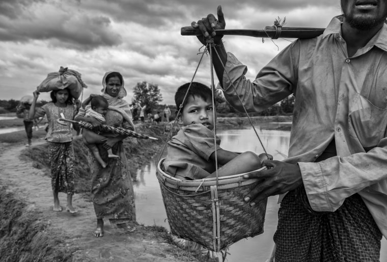 Image: Rohingya Refugees Flee Into Bangladesh to Escape Ethnic Cleansing