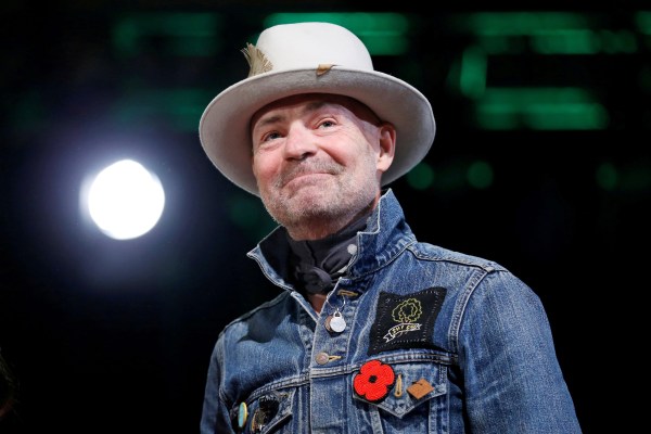 Image: FILE PHOTO: Tragically Hip singer Gord Downie takes part in an honouring ceremony at the Assembly of First Nations Special Chiefs Assembly in Gatineau