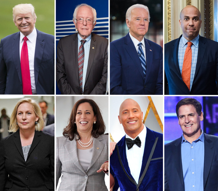 Whos running for 2020 elections