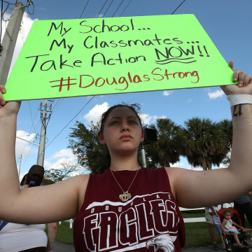 Image: Parkland shooting student protest