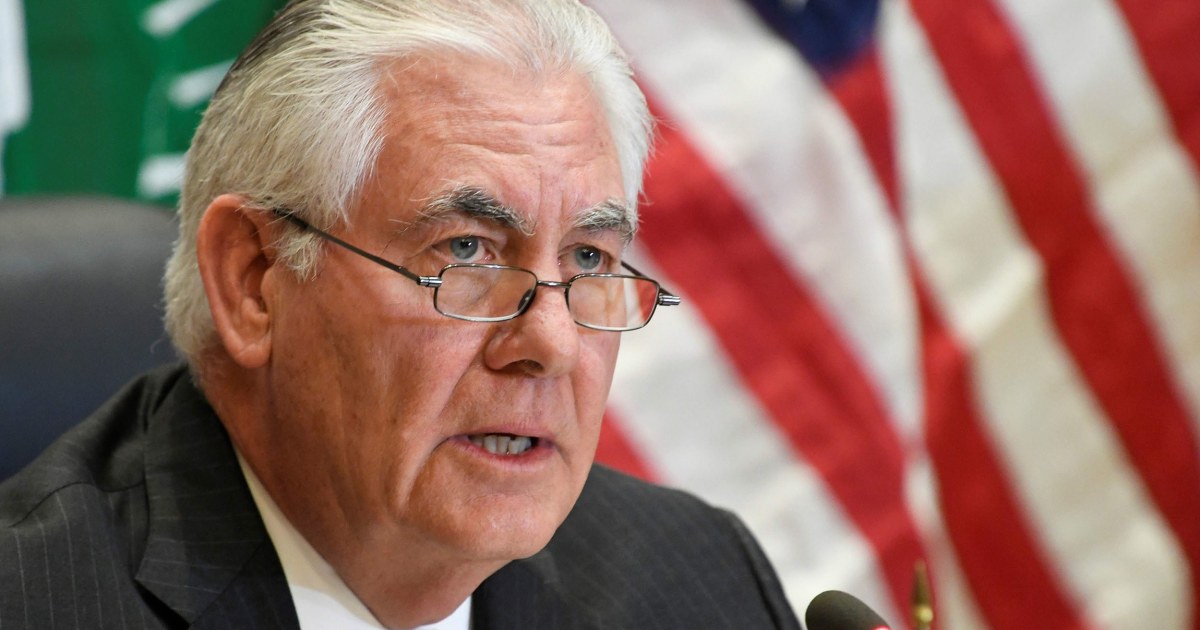 Tillerson says 'potentially positive signals' from North Korea