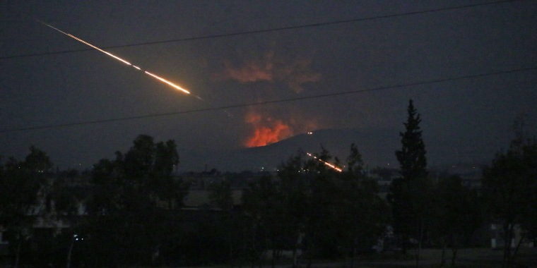 Rockets hit Assad regime&apos;s military positions in Syria
