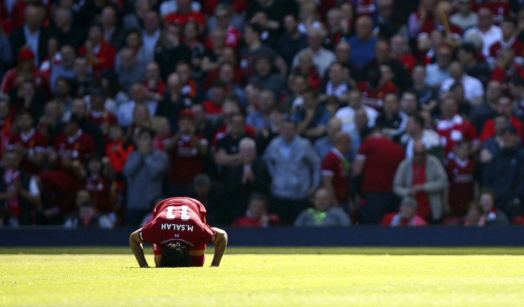 Champions League final: Liverpool star Mohamed Salah's unapologetic Muslim faith sends extraordinary message