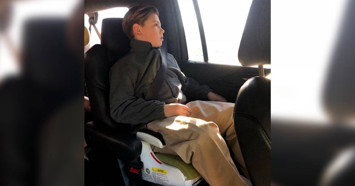 6 Year Old Son In Car Seat, Does A 6 Year Old Need Car Seat