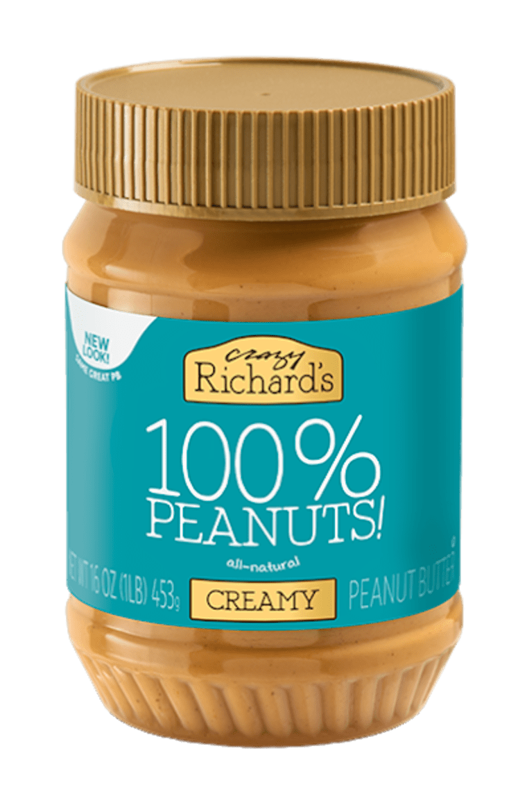 Crazy Richard's creamy natural peanut butter