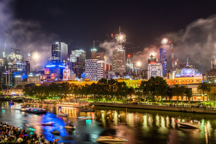 Image: Australians Celebrates New Year's Eve 2019