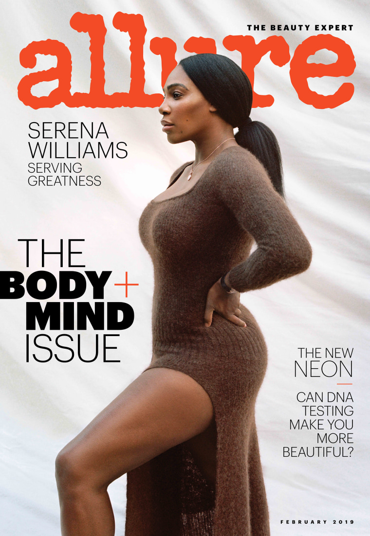 Serena Williams on the cover of Allure