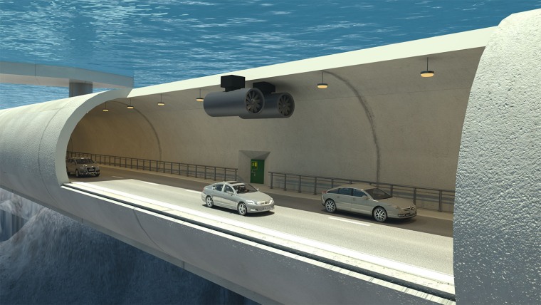 Norway Builds World’s First Floating & Largest Underwater Tunnels