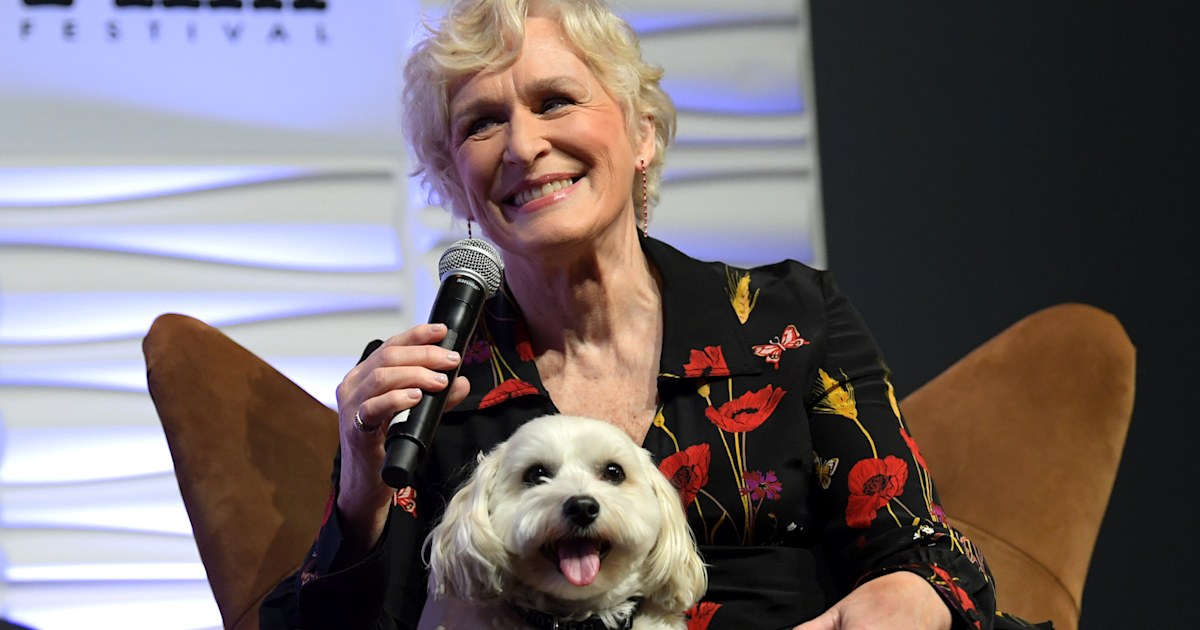 Glenn Close brought her dog to the Independent Spirit Awards