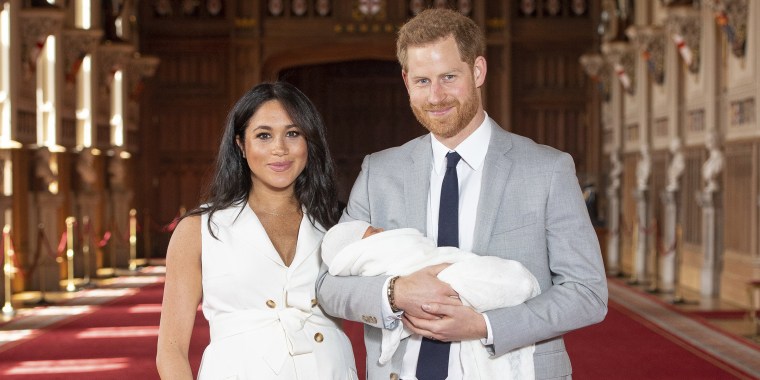 Royal Baby Name Announced Meghan Markle Prince Harry Reveal Son Is Named Archie Harrison Mountbatten Windsor