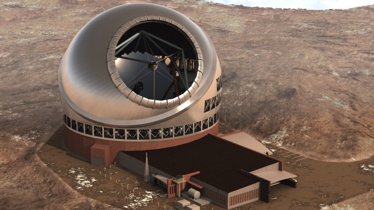 تظاهرات  معترضان  به  توقف  ساخت  تلسکوپ  از  سرگیری  ادامه کار  بر  روی کوه  هاوایی