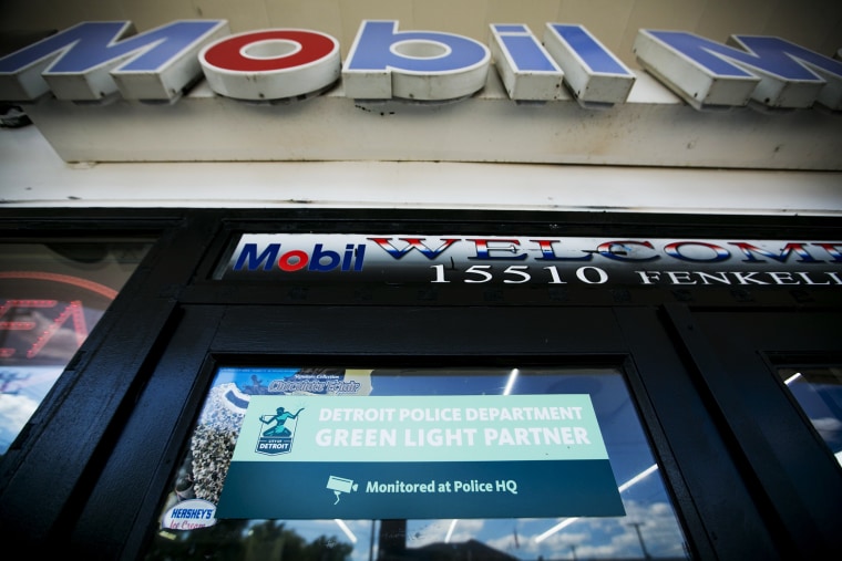 Image: Project Green Light evolved from a 2014 initiative that put flashing green lights in several city gas stations