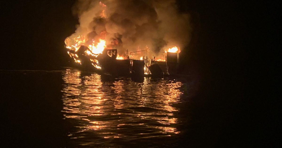 Owners of California dive boat faulted for fire that killed 34 - NBC News