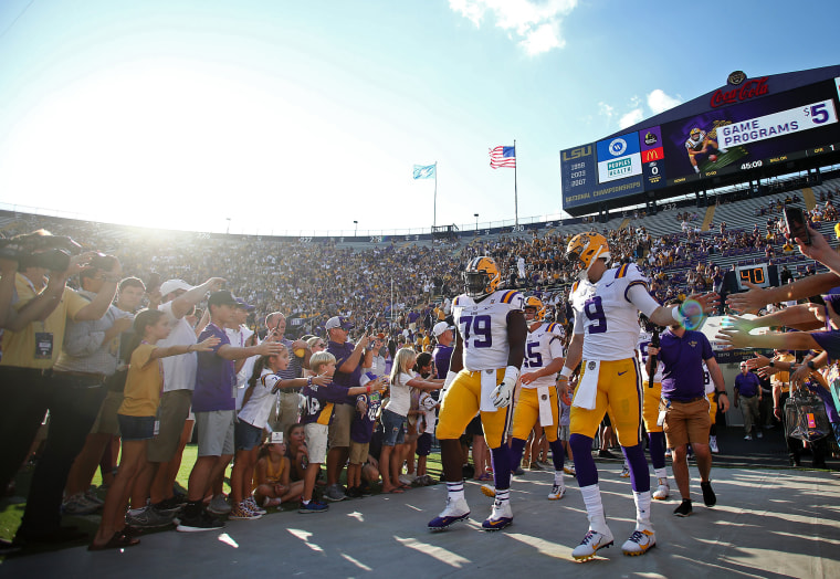 Louisiana State University investigating alleged racial slurs used at football game