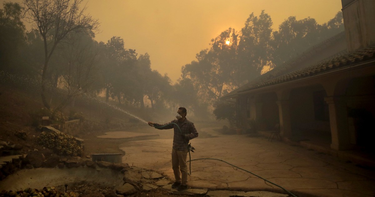 Latino farmworkers face serious health risks due to California's wildfires