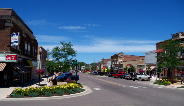 Image: Main Street in Brookings, S.D.