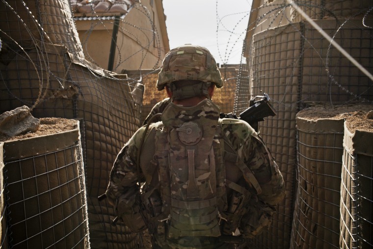 Image: U.S. Combat Outpost Jaghatu in Afghanistan
