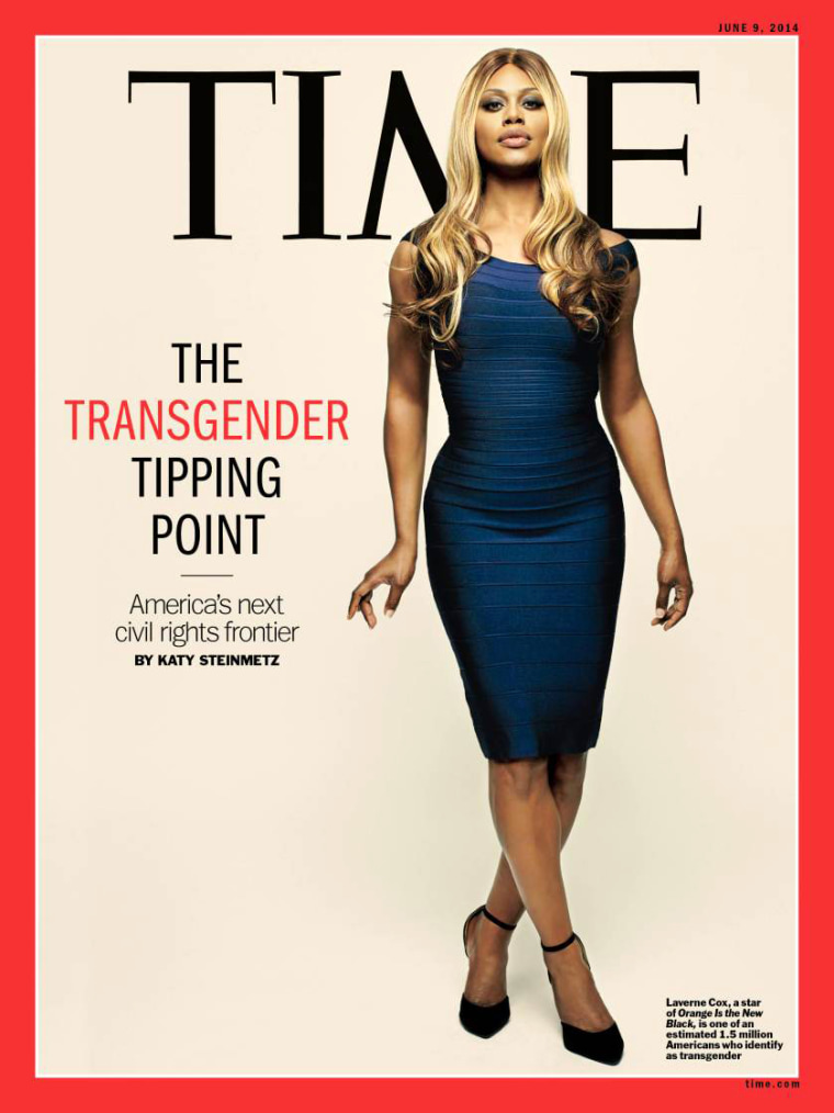 Image: Laverne Cox appears on the cover of TIME in 2014.