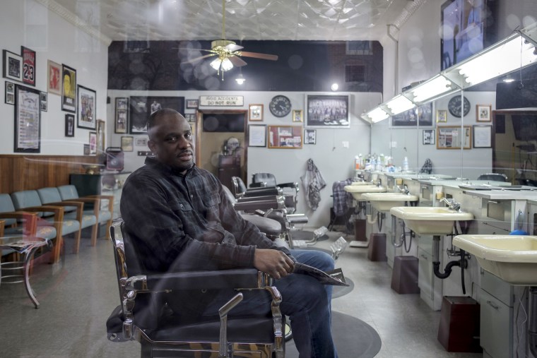 I'm gonna be here for the community," barbershop owner Marvin Smith said. "I want to know what's going on and be on call."