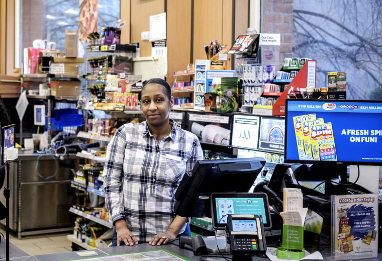 Quisha Jefferson manages a 7-Eleven convenience store that's usually open round-the-clock, but she plans to shut it down Sunday night and reopen Monday when calm returns.