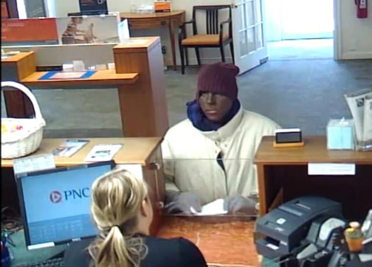 Image result for Man in blackface robs Maryland bank
