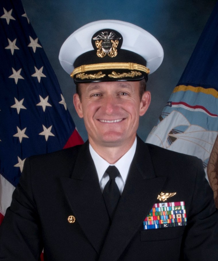 Image: Capt. Brett Crozier of the USS Theodore Roosevelt.