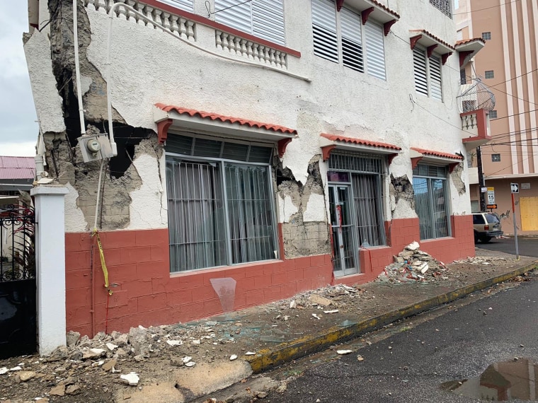 Image: Puerto Rico earthquake