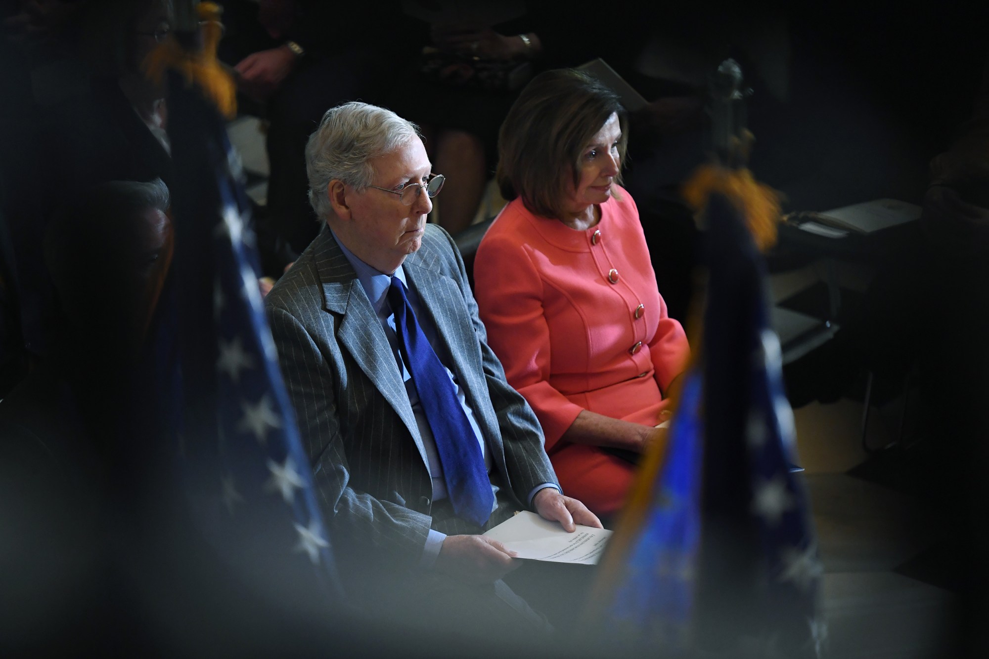 Democrats Accuse Republicans of 'Bad Faith' As They Invoke National Debt to Pause Pandemic Aid 200513-mcconnell-pelosi-al-1225_ee9a786ca4645bc8b39b5491a4c528f4.fit-2000w
