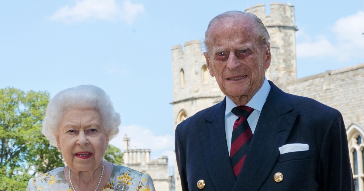 Britain’s Queen Elizabeth and her husband, Prince Philip, get coronavirus vaccine