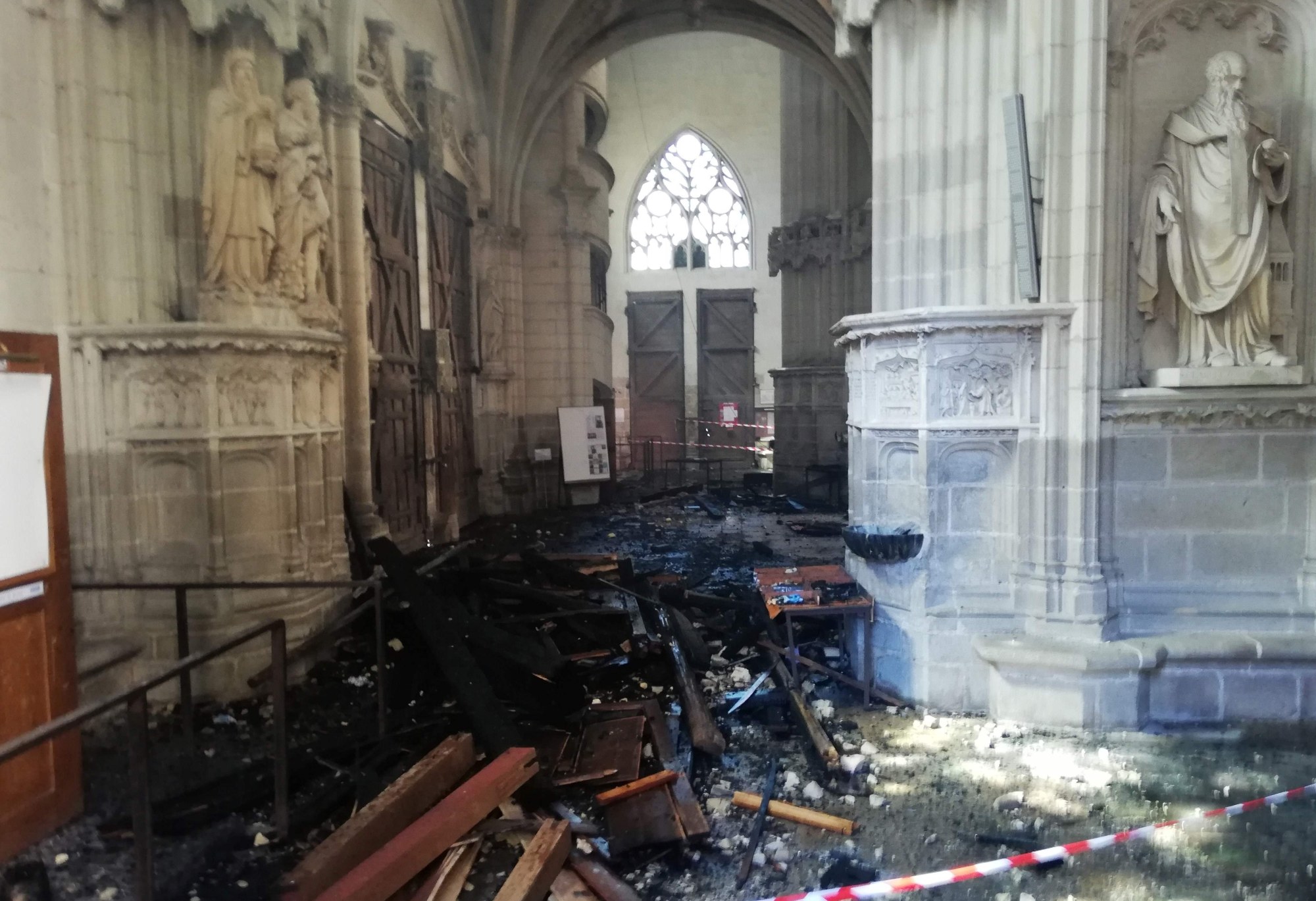 Church Volunteer Admits to Starting Fire at Cathedral of St. Peter and St. Paul in French City of Nantes