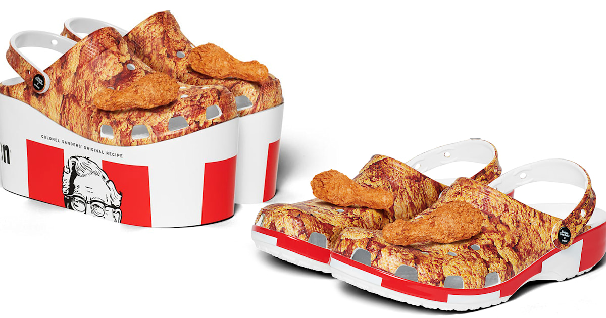 Crocs just released KFC clogs – and they actually smell like chicken