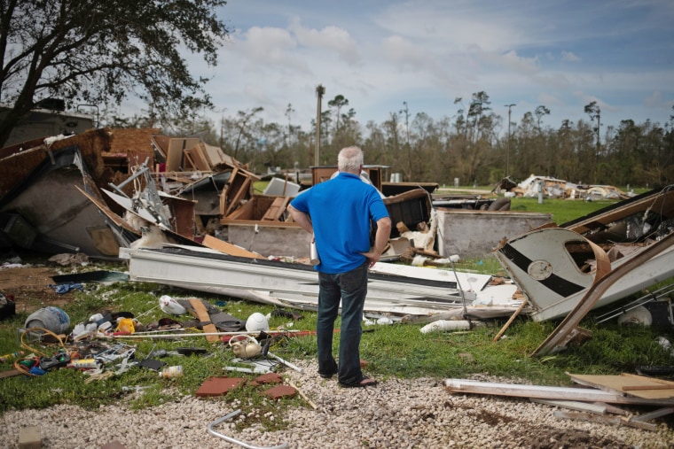 Photos: Hurricane Laura tears through Louisiana