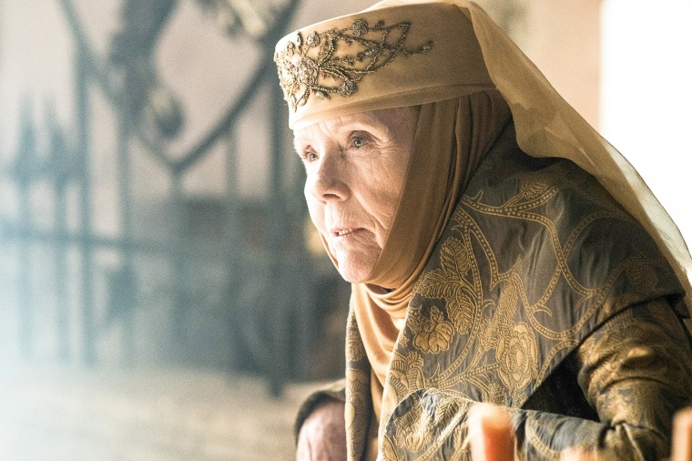 Diana Rigg as Olenna Tyrell in "Game of Thrones."