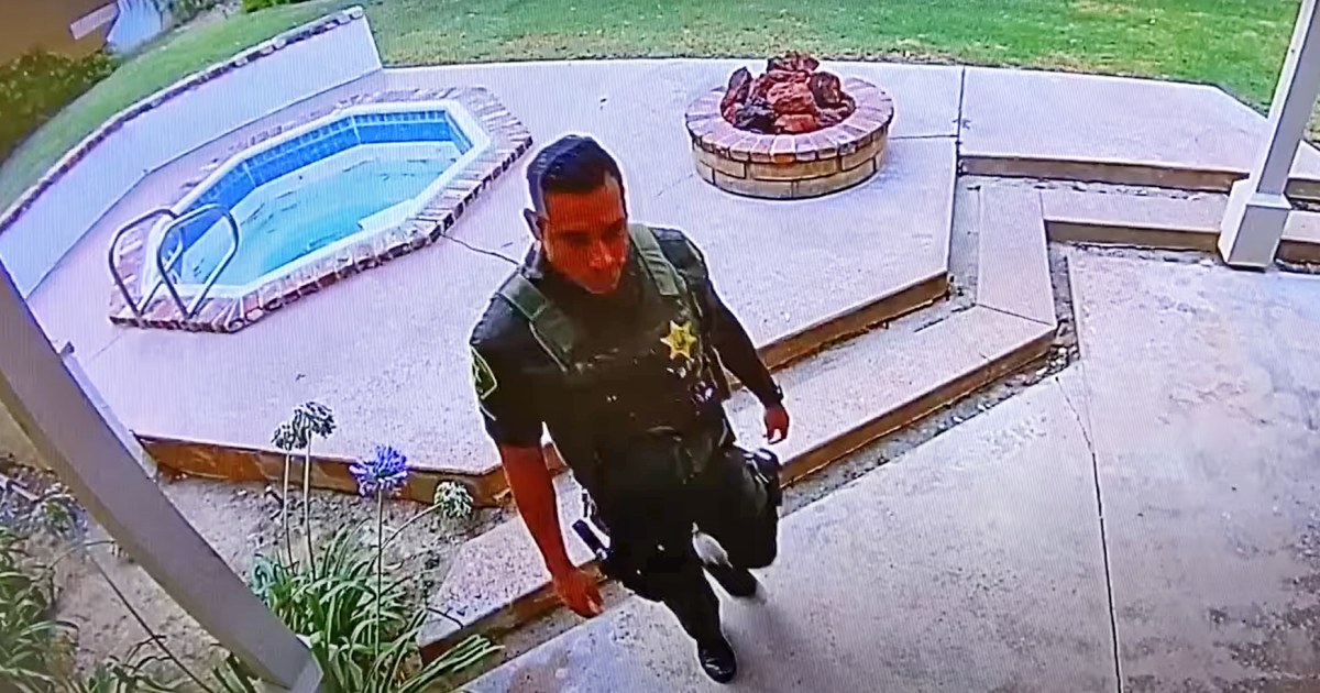 California sheriff: Deputy burglarized home after responding to death there - NBC News