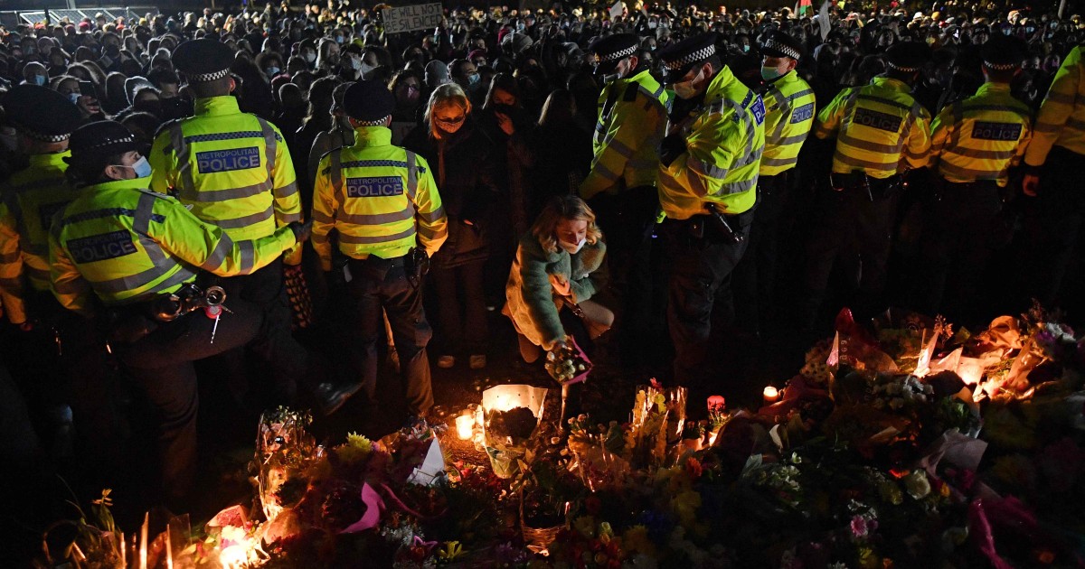 Anger at London police grows after vigil confrontations by a woman murdered in the UK